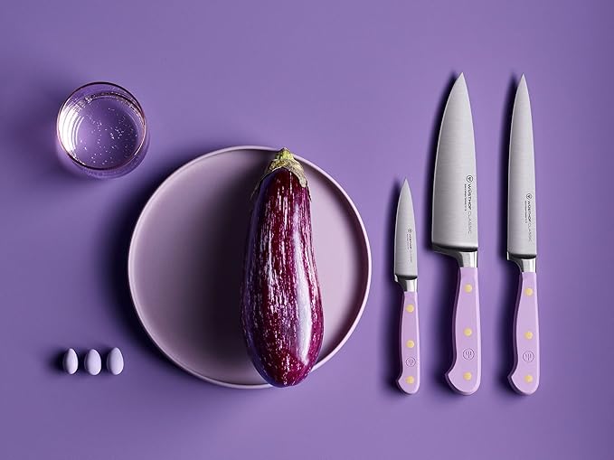 WÜSTHOF Classic Purple Yam 2-Piece Chef's Knife Set