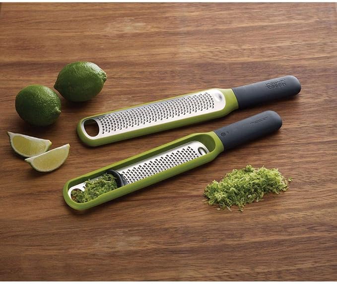 Joseph Joseph Handi-Zest Multi-Function Zester with Blade Wiper, Green