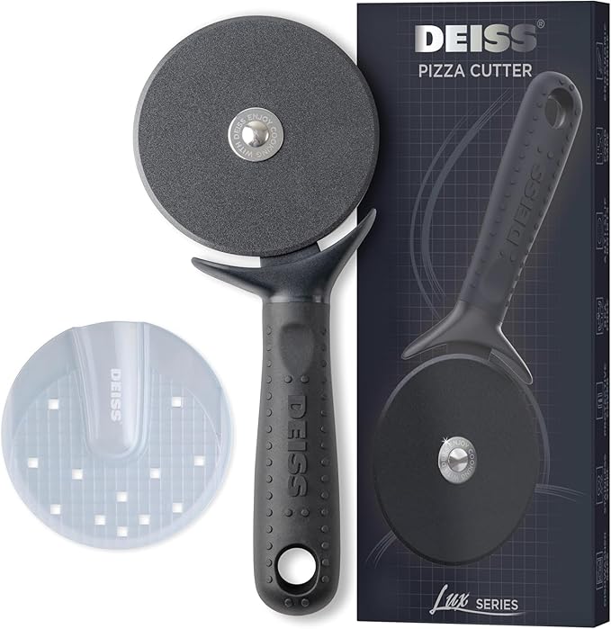 Deiss PRO Lemon Zester & Heavy Duty Cheese Grater and Deiss Lux Heavy Duty Pizza Cutter