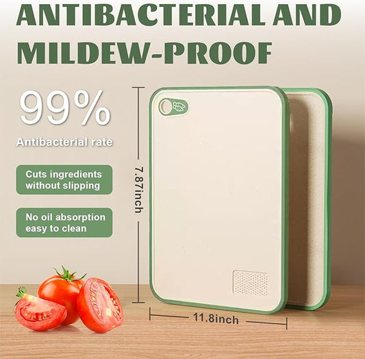 Wheat Straw Cutting Board, Double-SidedCutting Board