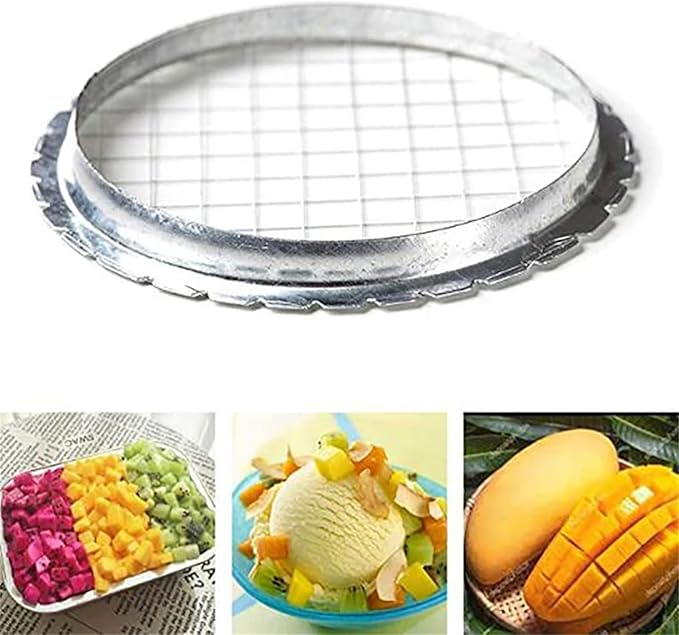 Egg Slicer, Stainless Steel Wire Grid Egg Slicer, Multipurpose Egg Chopper, Kitchen Hard Boiled Egg Slicers Tool for Soft Fruits Strawberry Tomato Onion Mushroom Cube