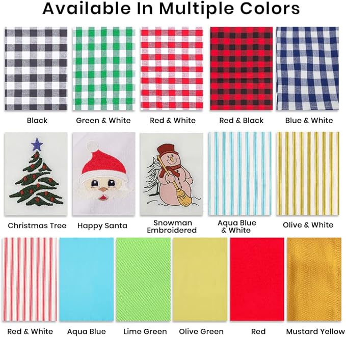 Cloth Napkins Pk of 6 |Spring Easter Basket Decor Christmas Washable Cotton Dinner Cloth Napkins|Red and White French Stripes 18x18 in Kitchen Party Hotel BBQ Restaurant Dinner Napkins