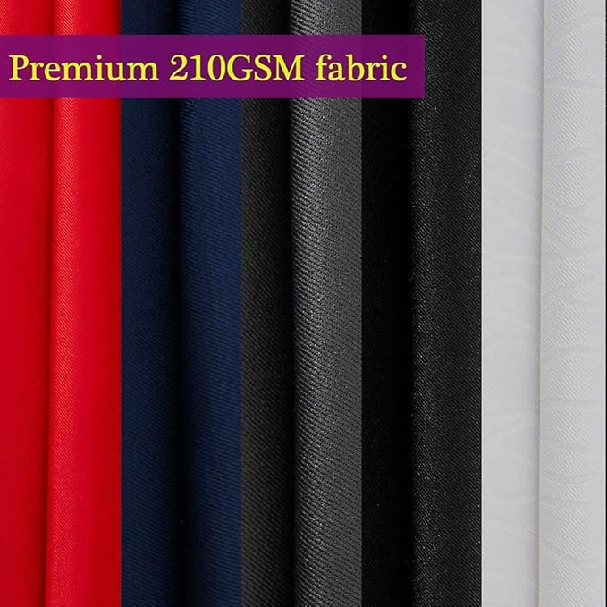 Obstal 210GSM Rectangle Table Cloth - Heavy Duty Water Proof Microfiber Tablecloth, Decorative Fabric Table Cover for Outdoor and Indoor Use (Silver, 70 x 90 Inch)