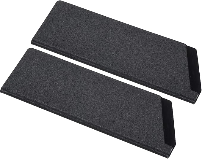 PATIKIL ABS Knife Cover Sleeves for 6" Kitchen Knife, 2 Pack Knives Edge Guard Blade Protector Universal Knife Sheath for Home Kitchen, Black