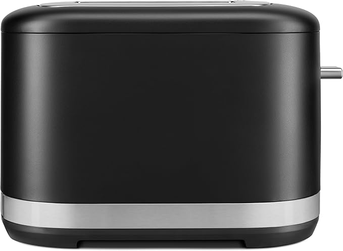 KitchenAid 2 Slice Automatic Toaster with Extra Wide Slots KMT2109BM, Black Matte