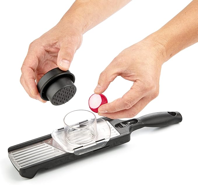 PL8 Professional Thin Slicer – Adjustable Stainless Steel Mandoline for Precision Slicing of Garlic, Radishes, Carrots, Cucumbers, and More
