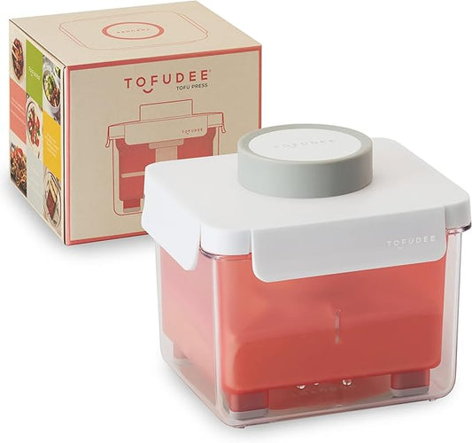 Tofu Press | Food Strainer for Paneer, Cheese, & All Kinds of Tofu - Soft, Silken, Organic, Extra Firm | Enhance Cooking, Save Time, & Elevate Your Dishes - Dishwasher Safe & BPA-Free