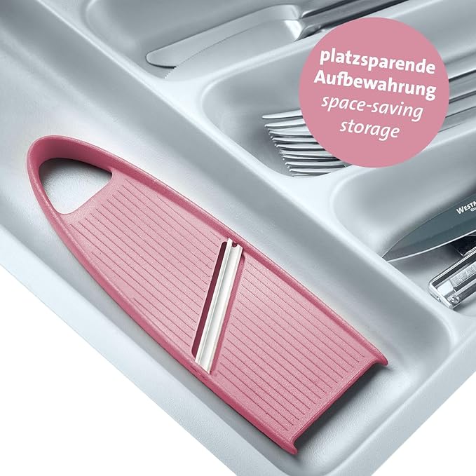 Westmark Hobelix Vegetable Slicer, Pink