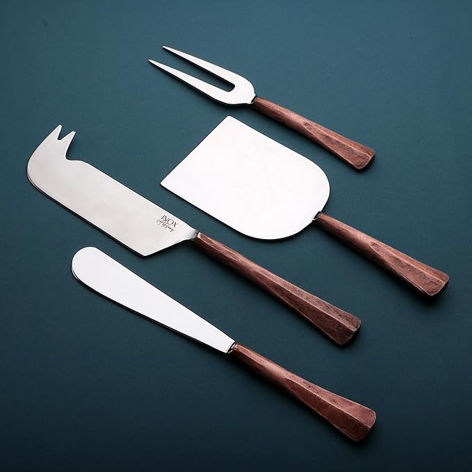 INOX artisans Ridge Cheese Tools 4 Pc. Set