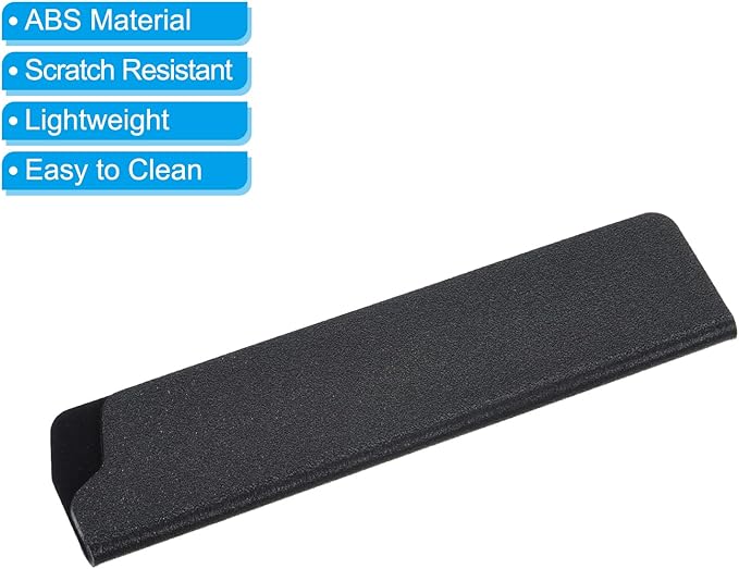 PATIKIL ABS Knife Cover Sleeves for 5" Santoku Knife, Knives Edge Guard Blade Protector Universal Knife Sheath for Home Kitchen, Black