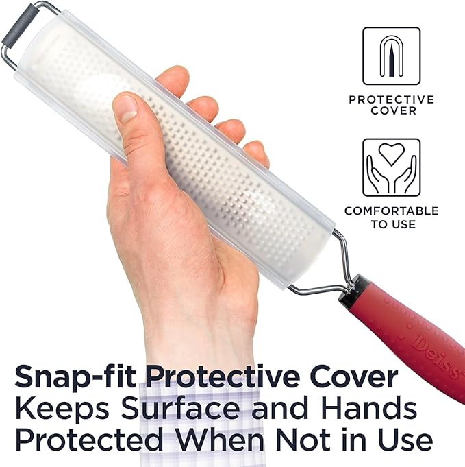 Deiss PRO Lemon Zester & Heavy Duty Cheese Grater and Deiss Lux Heavy Duty Pizza Cutter
