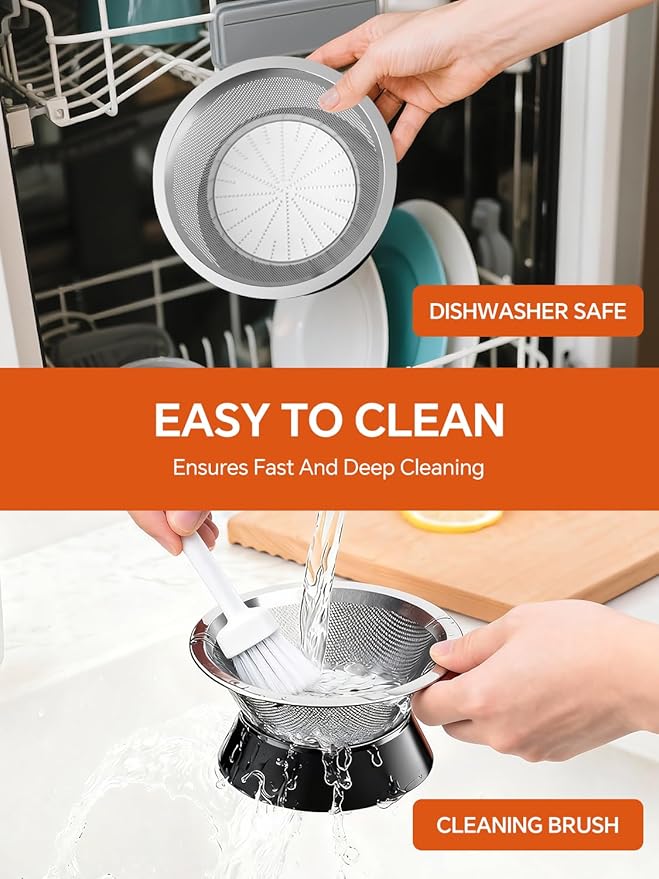 Juicer Machine, Airon Centrifugal Juicer Extractor, Max Power 800W, 3" Wide Feed Chute for Fruit Vegetable, Juice Maker with 3-Speed Setting, High Juice Yield, Easy to Clean, Stainless Steel, BPA Free