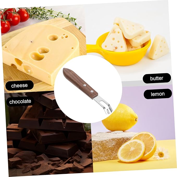 ABOOFAN Stainless Steel Cheese Grater Zester 2Pcs Convenient Vegetable Grater Tool for Fruits Lemons and Cheese Ergonomic Handle for Easy Use in Kitchen