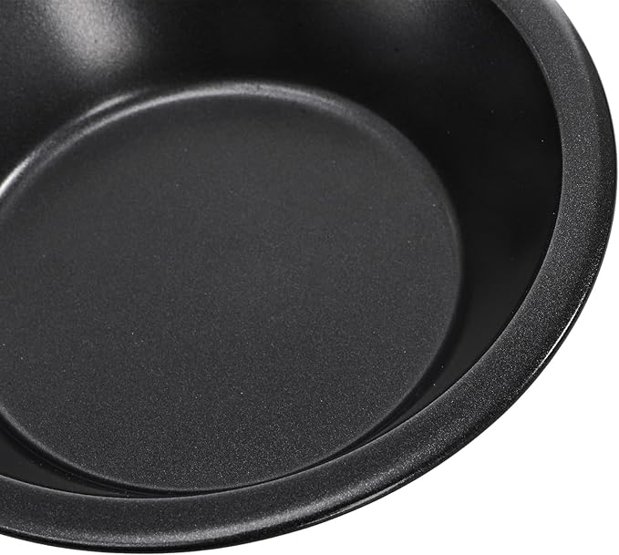 Suwimut 10 Pieces Mini Pie Pans, 5 Inch Individual Small Round Cake Pan, Reusable Nonstick Carbon Steel Pie Tins for Oven and Instant Pot Baking Chicken Pot Pies, Quiches, Fruit Pies