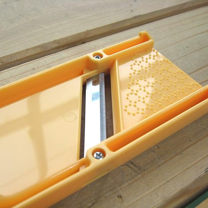 Nagao MSN-01 Tsubamesanjo Double-edged Mini Slicer, Orange, Made in Japan