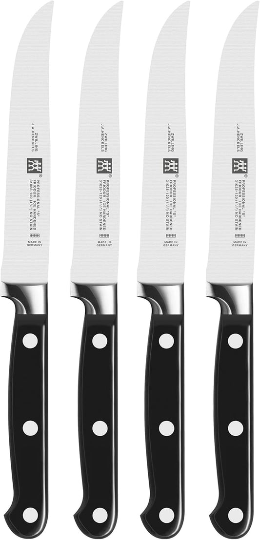 ZWILLING Professional "S" 4-pc Steak Knife Set