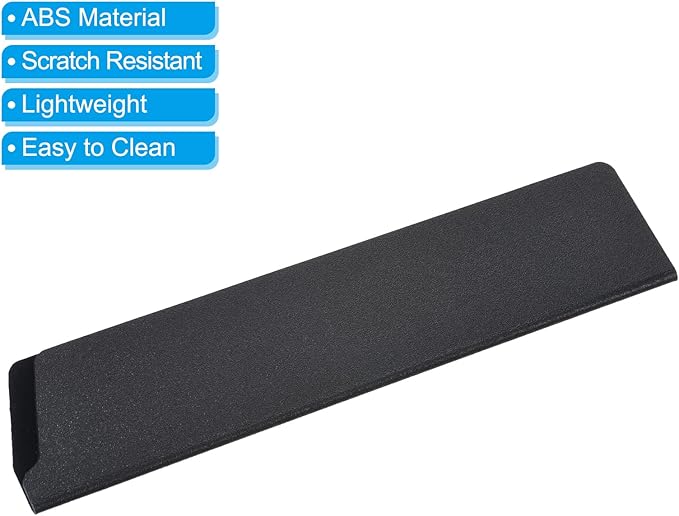 PATIKIL ABS Knife Cover Sleeves for 10" Kitchen Knife, Knives Edge Guard Blade Protector Universal Knife Sheath for Home Kitchen, Black