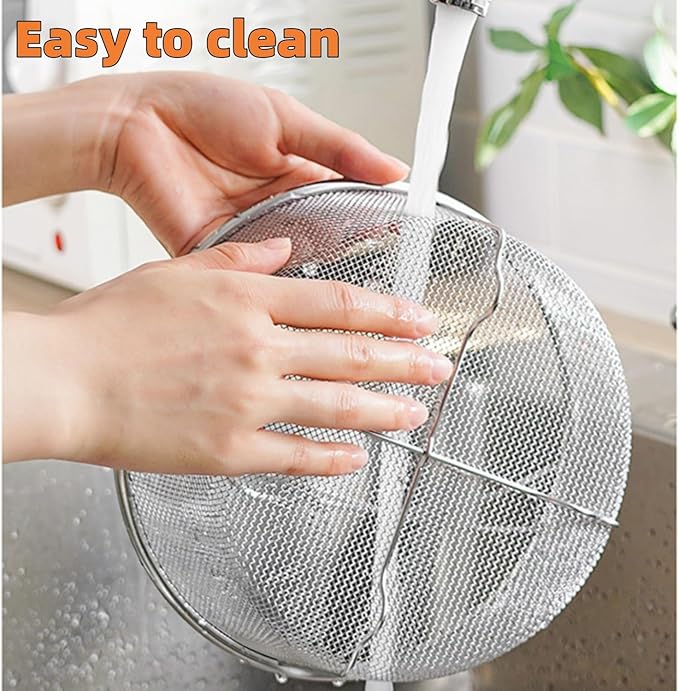 Stainless Steel Steamer Basket for Instant Pot Accessories 6&8quart, Heavy-Duty Pressure Cooker with Silicone Handle Vegetable Steamer Insert, Egg Basket, Pasta Strainer,Silver