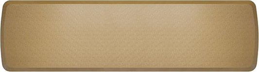 GelPro Elite Premier Anti-Fatigue Kitchen Comfort Floor Mat, 20x72”, Linen Khaki Stain Resistant Surface with Therapeutic Gel and Energy-Return Foam for Health and Wellness