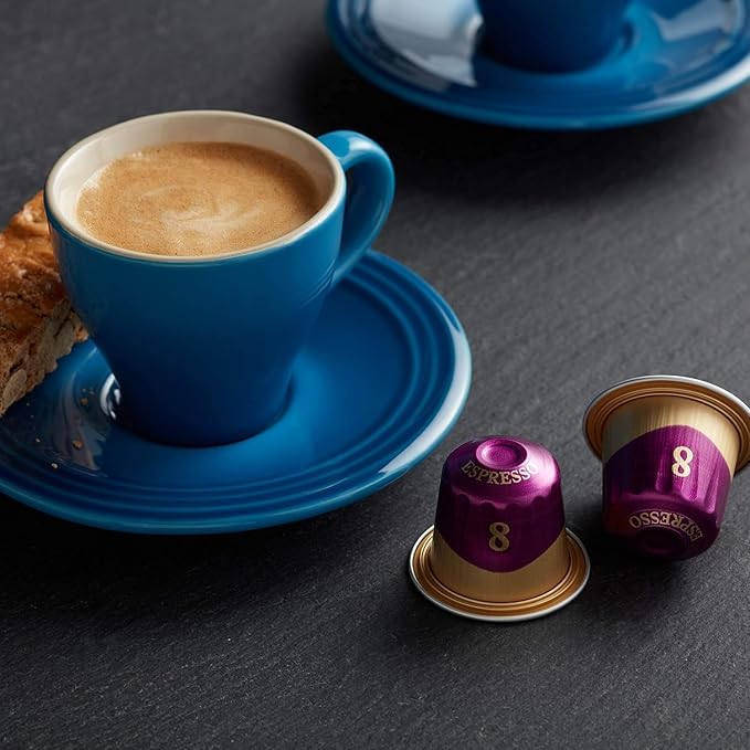 Peet's Coffee, Medium Roast Espresso Capsules, Compatible with Nespresso Original Machine - Ricchezza Intensity 8, 50 Count (5 Boxes of 10 Espresso Capsules)