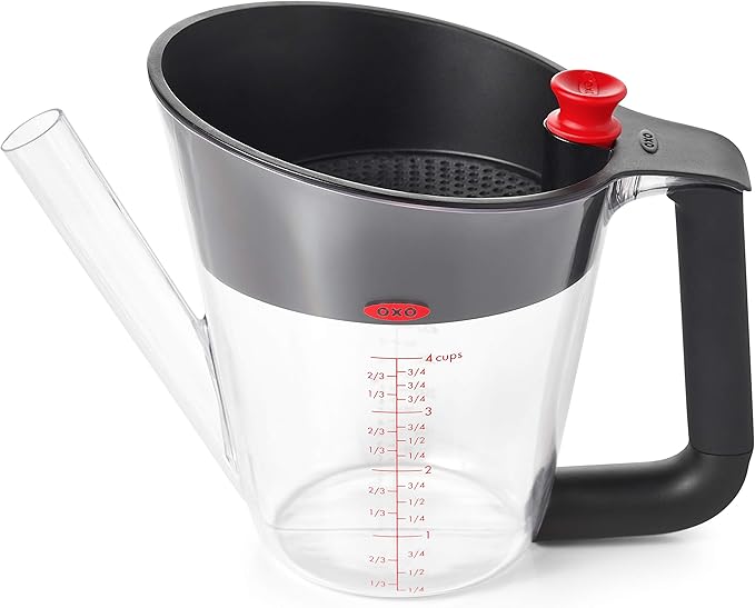 OXO Good Grips 4 Cup Fat Separator,Clear,(Pack of 12)