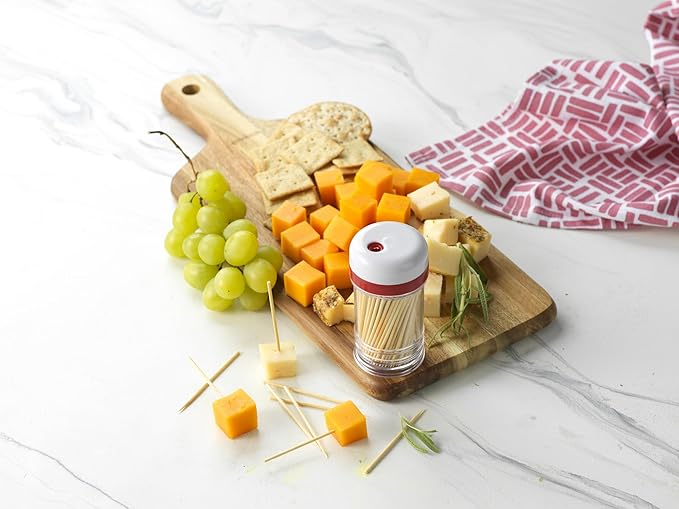 GoodCook Everyday Shake-A-Pick Toothpicks with Dispenser, 200 Picks