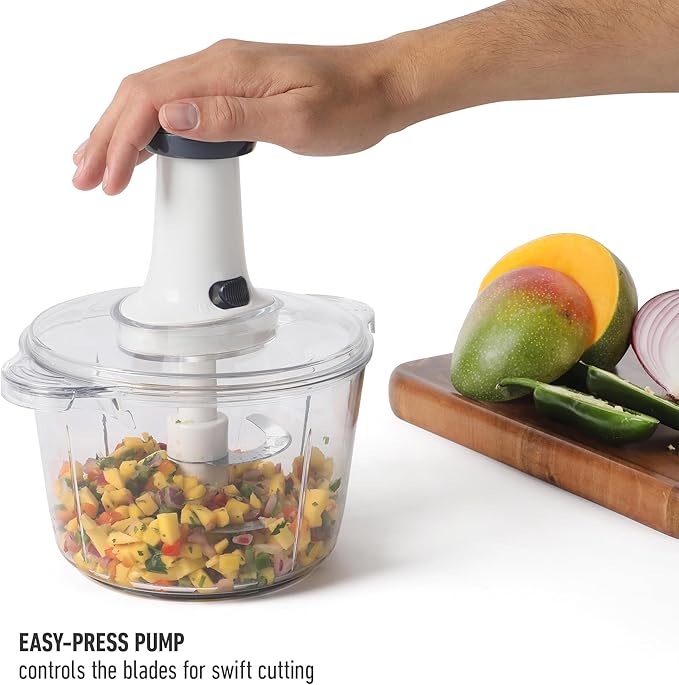 Calphalpn Aero Manual Large Vegetable and Food Chopper and Processor