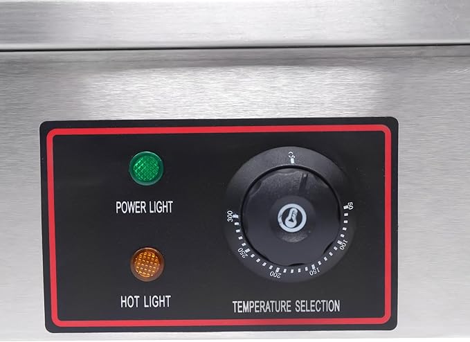 3000W Commercial Electric Countertop Griddle Flat Top Grill Hot Plate BBQ Non-Stick Flat Large Countertop Griddle, Adjustable Thermostatic Control,Stainless Steel Restaurant for Steak Pancake Kitchen