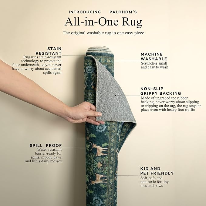 2x3 Washable Rugs for Entryway Indoor: Small Area Rug Door Mat Entrance Non-Slip Low Pile Soft Throw Rug for Kitchen Front Door Indoor Entrance Bedside Entry Kids Room