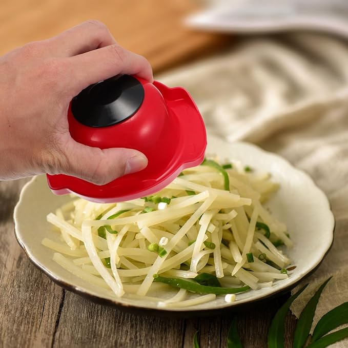 Food Safety Holder for Mandolin Slicer or Grater, Finger Anti-Cut Protectors for Vegetable Grater, Food Slicer Cutter Finger Guard for Mandoline Slicer