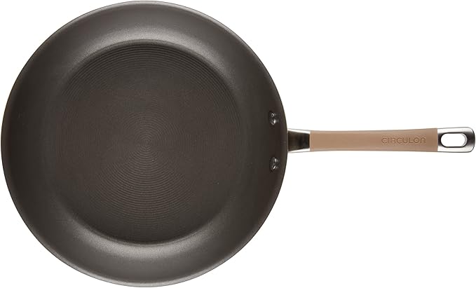 Circulon Premier Professional Hard Anodized Nonstick Cookware Induction Pots and Pans Set, 12 Piece, Bronze