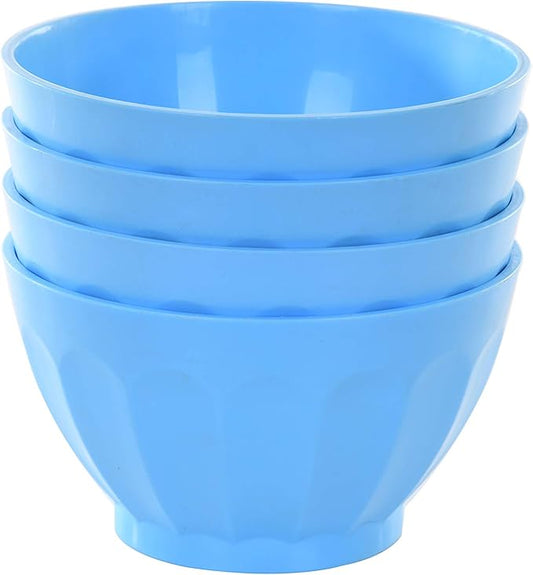 Mintra Home Unbreakable Bowls 4pk (Small - 250ml, Blue)