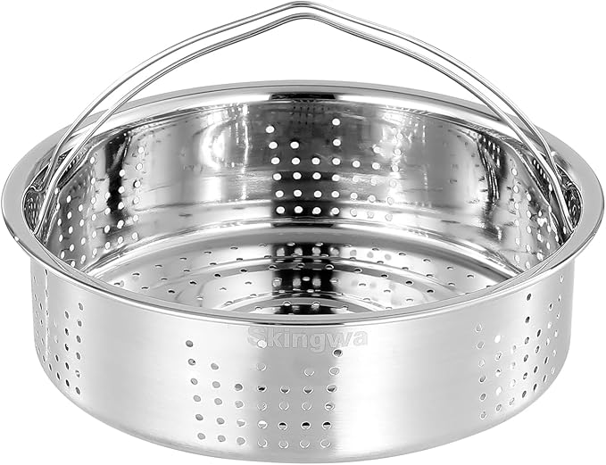 Steamer Basket,Steamer Basket Insert for 6,8 Pots (Small hole)