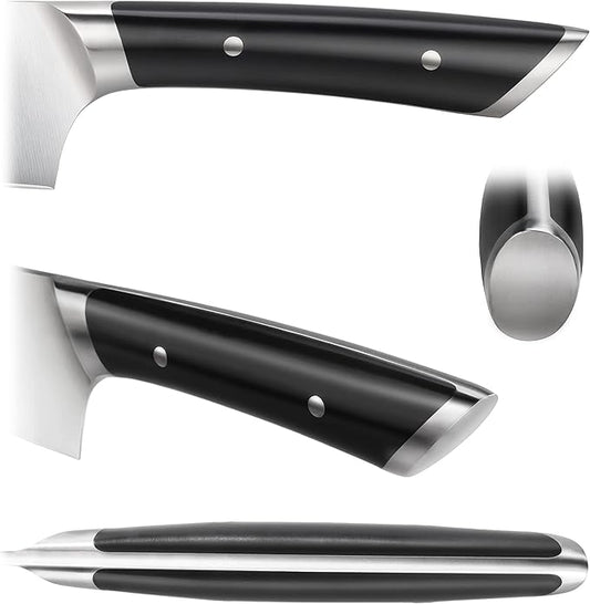 Cangshan HELENA Series German Steel Forged Starter Knife Set (Black, 2-Piece)