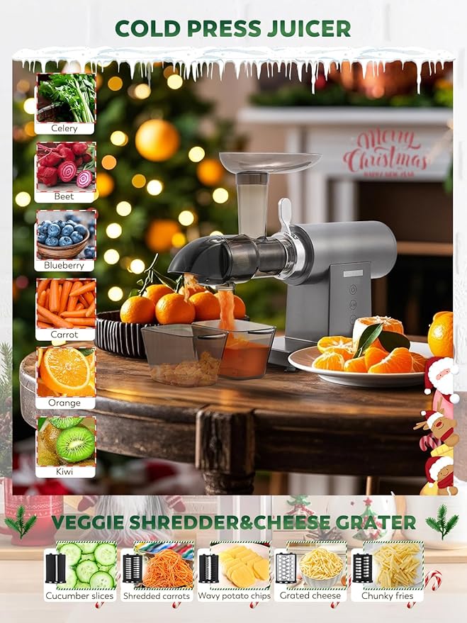 Flyseago Meat Grinder Electric 3200W Meat Mincer Chopper Machine Multifunctional with Cutting Blade 3 Grinding Plates 3 Sausage Stuffers Kubbe Kit Juicer Cheese Grater Veggie Shredder