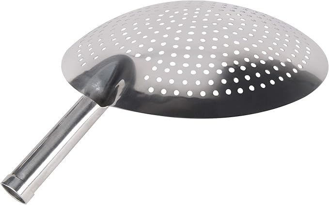 Town Food Service 15.5" Stainless Steel Mandarin Strainer