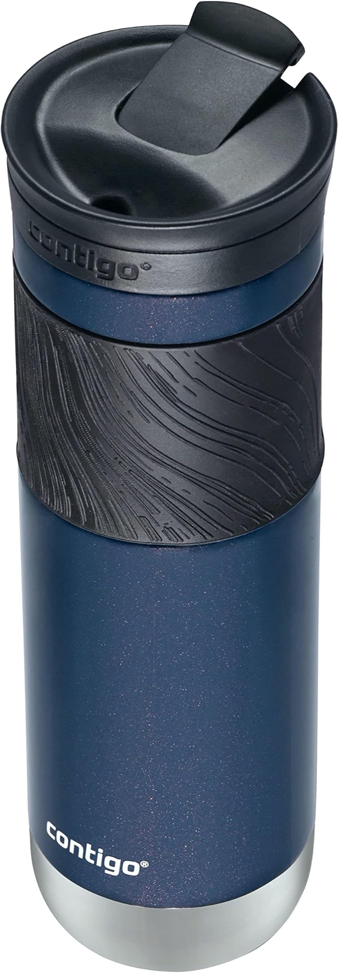 Contigo Byron Travel Mug, Insulated Stainless Steel, 24oz | Leak-Proof Lid | BPA-Free | ThermoLock Insulation | Pack of 4