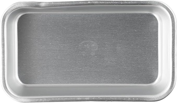 Seamless Loaf Pan Non- Rectangle Baking Tray, Aluminum Alloy Bread Pan with High Strength, Oven Safe Cake For Tin for Home Kitchen Use, 13.8 x 8 cm