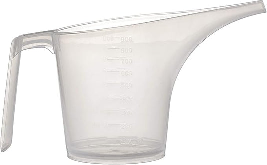 Fox Run Easy Pour Measuring Cup with Funnel Spout, 3.5, Clear Plastic