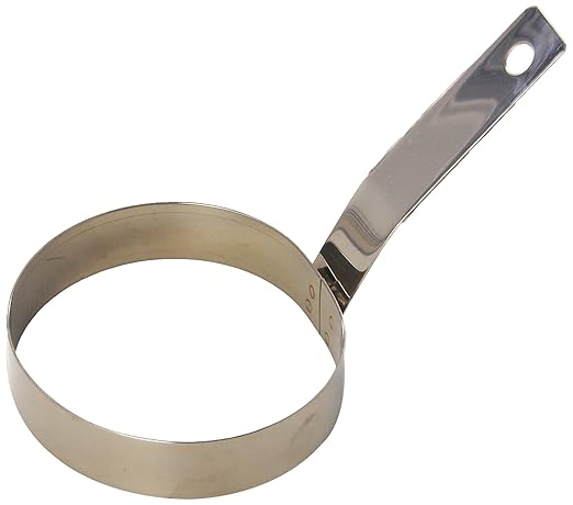 American Metalcraft ER387 Egg/Hash Brown Rings and Slicer, 7.5" Length x 4" Width, Silver