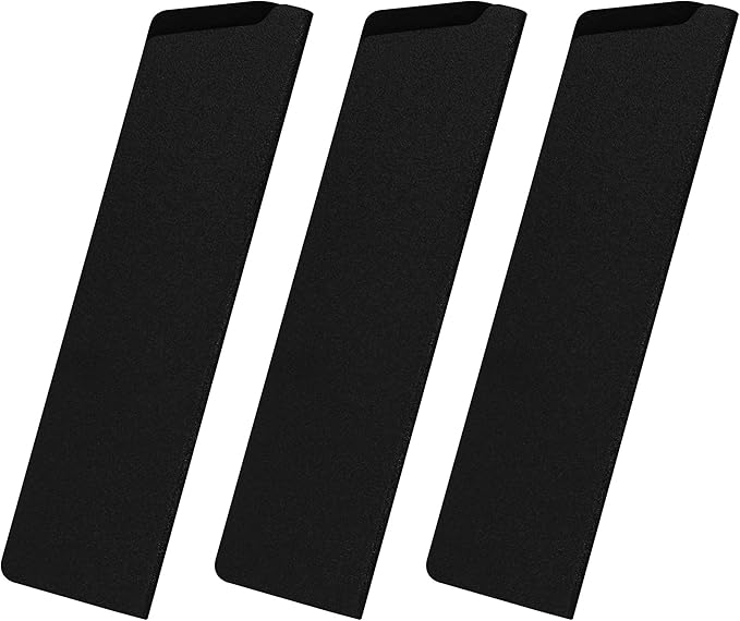 XYJ Knife Case Set Universal Knife Edge Guards for 5'' Santoku Deba Chef Knife Sheath Sleeve ABS Knife Cover Case Blade Protectors for Japanese Style Knife(Knives Not Included)