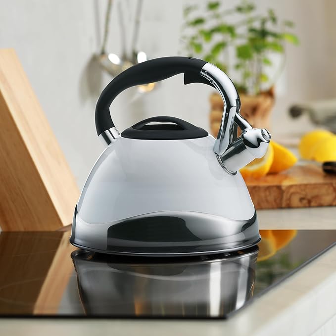 Kela(ケラ) 3L White Varus Kettle, サイズ:∅22×H21.5cm, wht