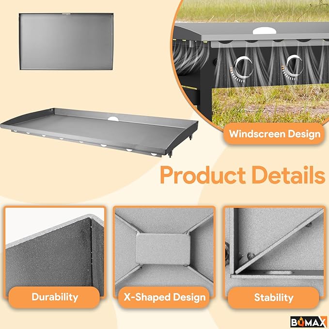 Upgrade Griddle Top for Blackstone 36 Inch 1554 2177 1841 1825, Griddle Replacement Top for 36 Inch Blackstone Flat Top Replacement for 36"