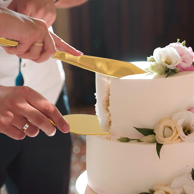 Wedding Cake Knife And Server Set, Mr and Mrs Champagne Flute Glasses With Cake Cutting Set For Wedding Glasses For Bride And Groom