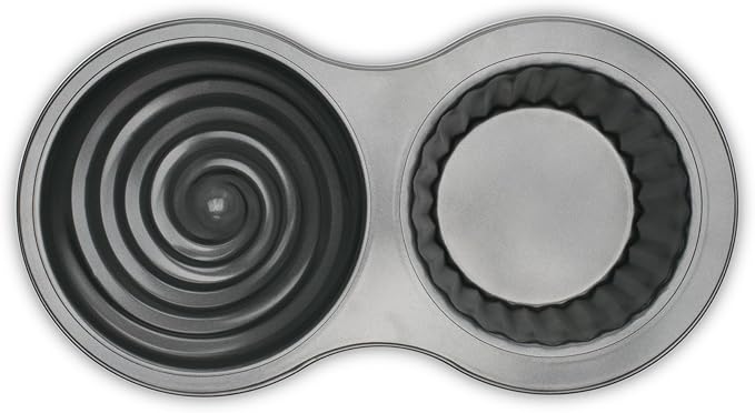 Fox Run Giant Cupcake Pan, Non-Stick Carbon Steel, 8 x 15.5 x 3.25 inches