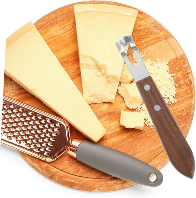 IMIKEYA 2pcs Handheld Cheese Zester Vegetable Grater Stainless Steel Lemon Grater for Effortless Grating for Home Restaurant Use