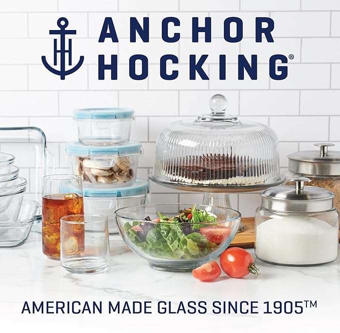 Anchor Hocking Linden Drinking Glasses (16-Pieces, dishwasher safe)