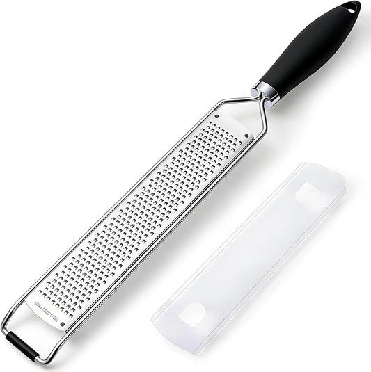 N.ORANIE Premium Lemon Zester Grater,Kitchen Tool for Parmesan Cheese, Lemon