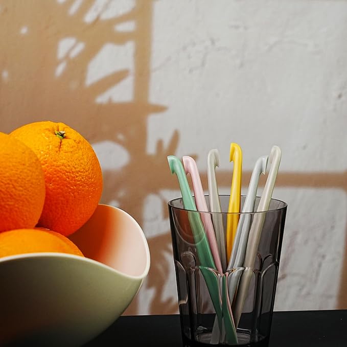 New Talent 6 Orange Peeler Set Orange Peeler Easy Open Citrus Lemon Citrus Peeler Cutter Vegetable Slicer Fruit Tools Kitchen Gadgets(Pastel Color)