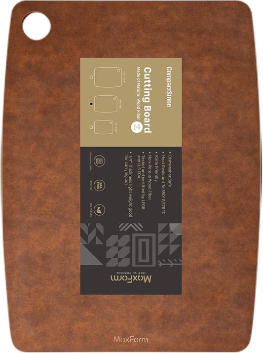 Cutting Board,14.4 x 10.8 inches, Brown